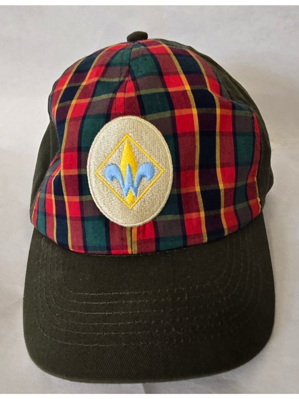 Boy Scouts of America Webelos Plaid Snapback Cap Scouting Youth Adventures